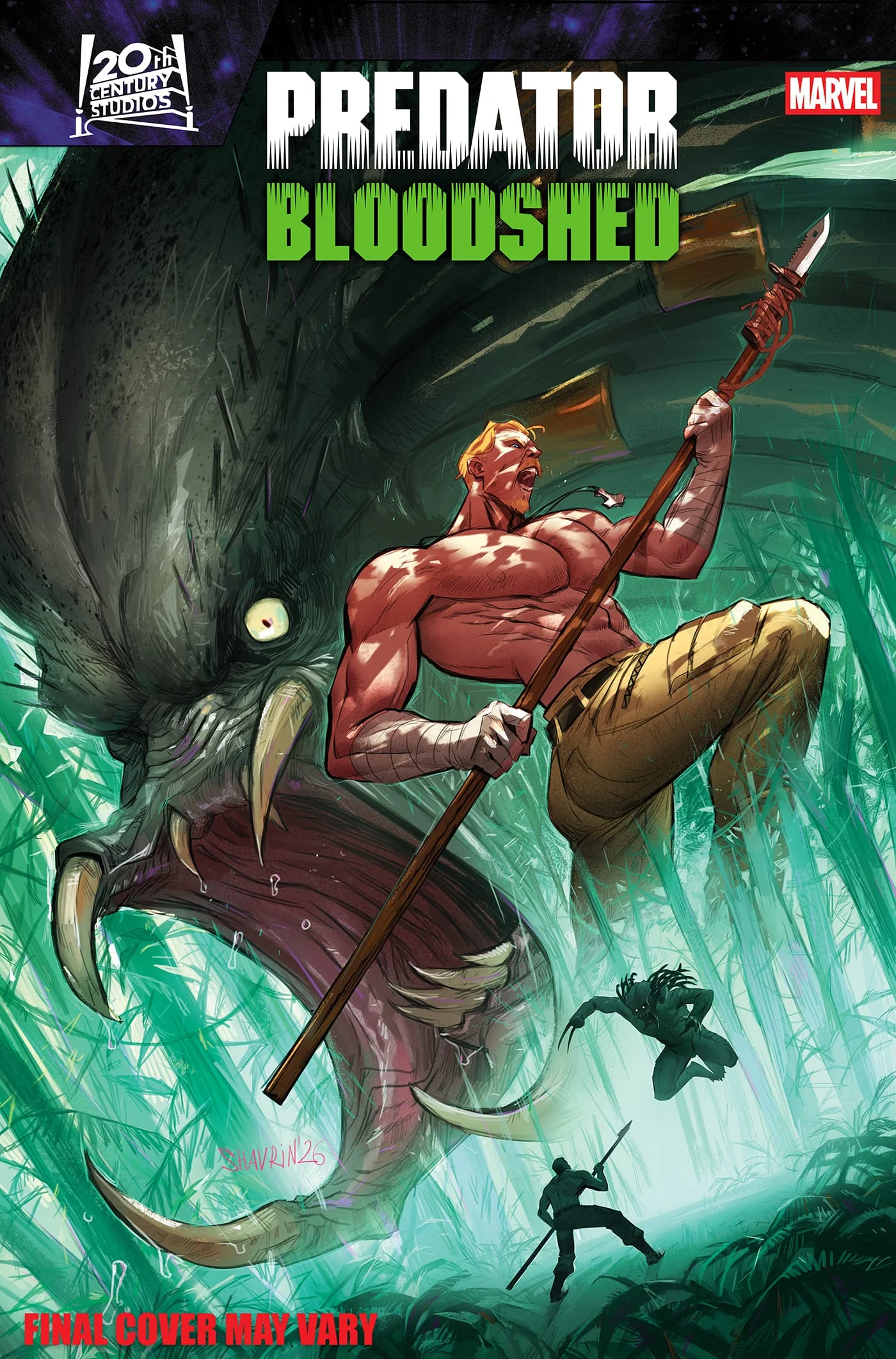 PREDATOR: BLOODSHED #4 1:25 INCV IVAN SHAVRIN VARIANT