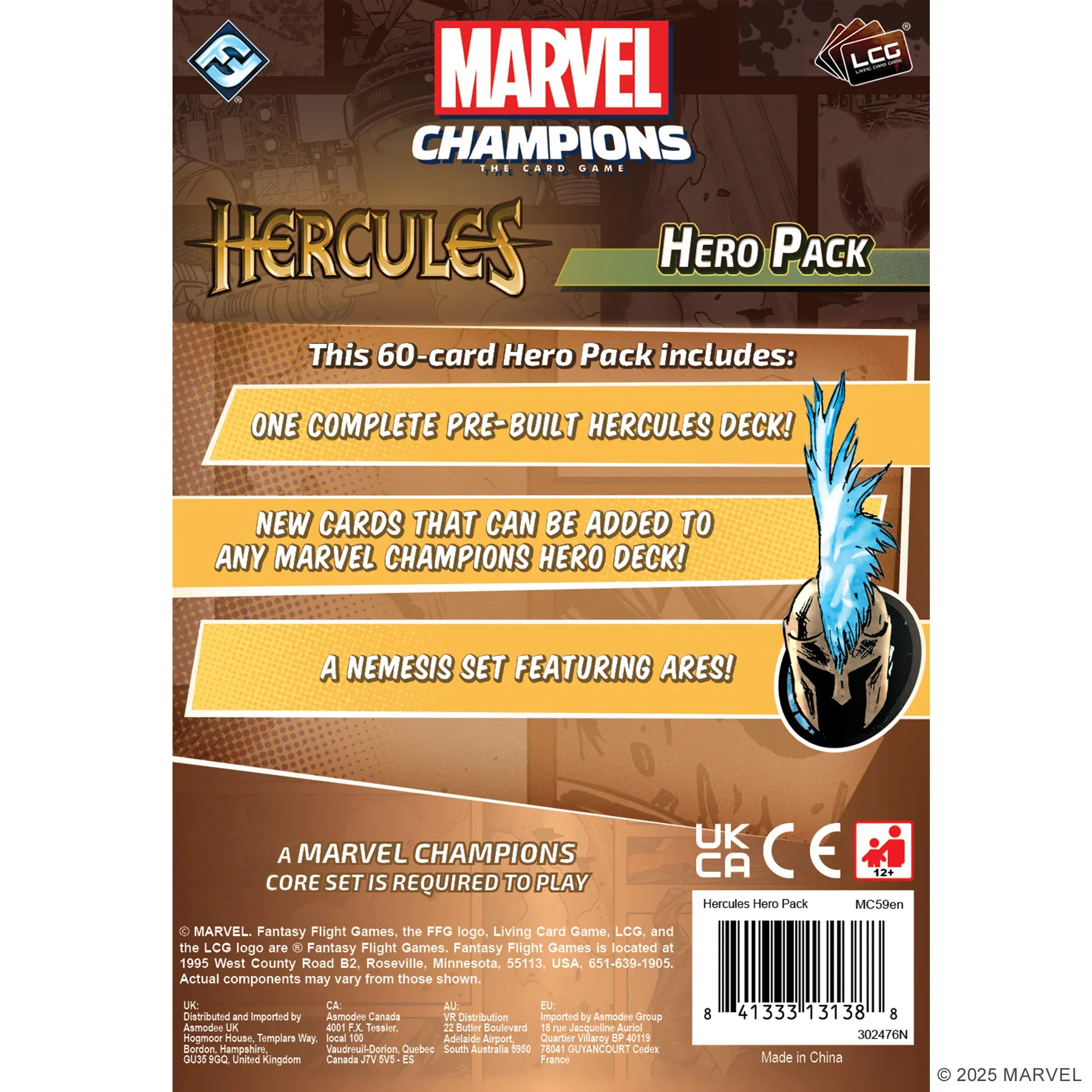 Marvel Champions: The Card Game - Hercules Hero Pack - Image 2