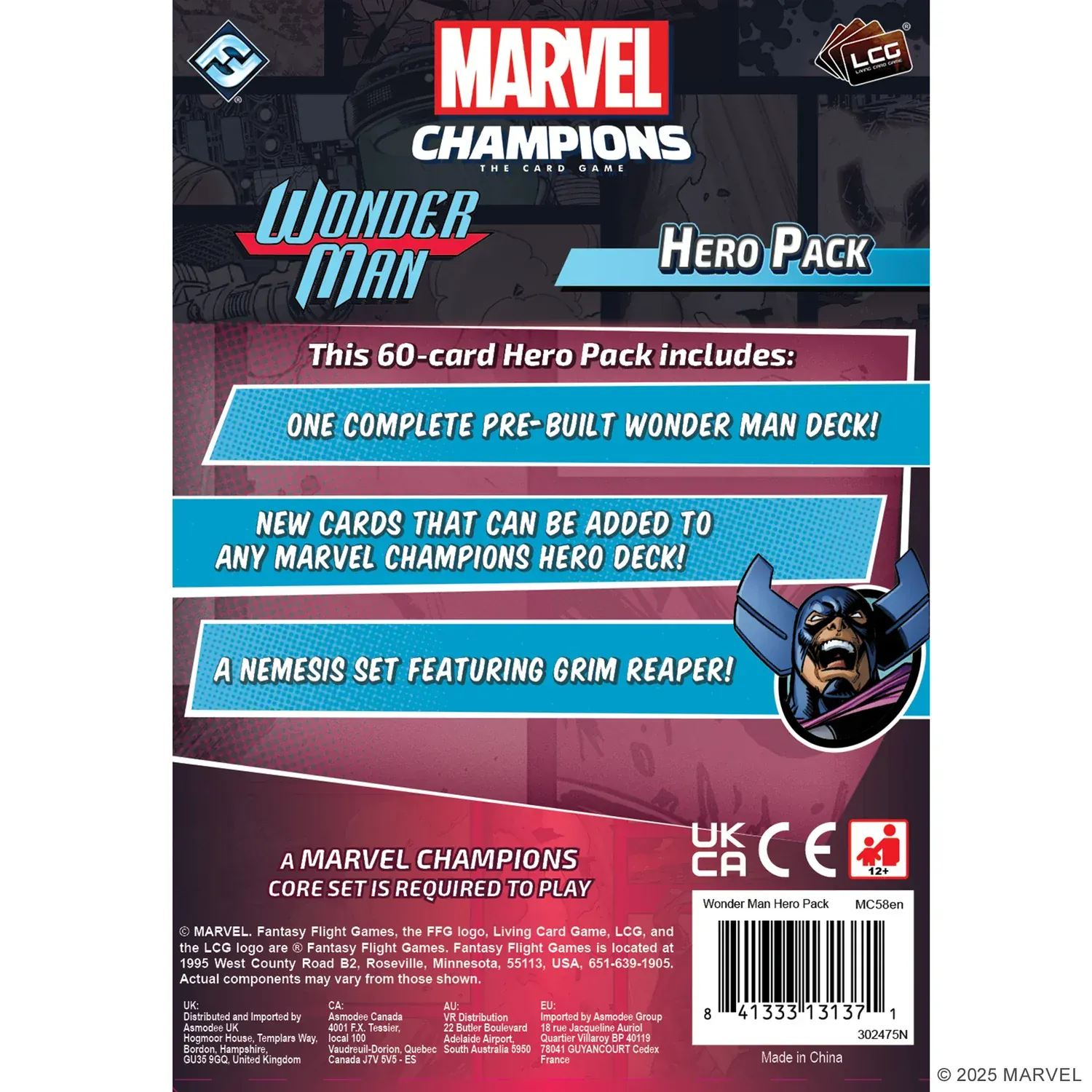 Marvel Champions: The Card Game - Wonder Man Hero Pack - Image 2