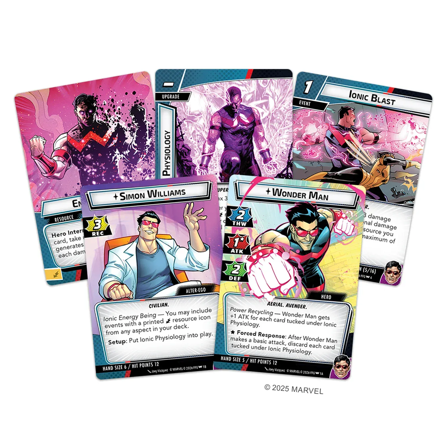 Marvel Champions: The Card Game - Wonder Man Hero Pack - Image 3