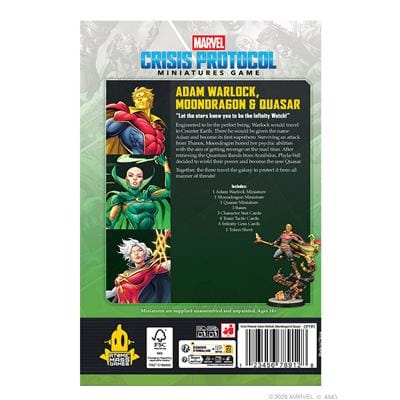 Marvel: Crisis Protocol – Adam Warlock, Moondragon & Quasar - Image 3