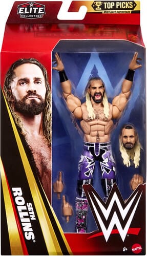Mattel: WWE Elite Collection - Seth Rollins (Top Picks) - Image 2