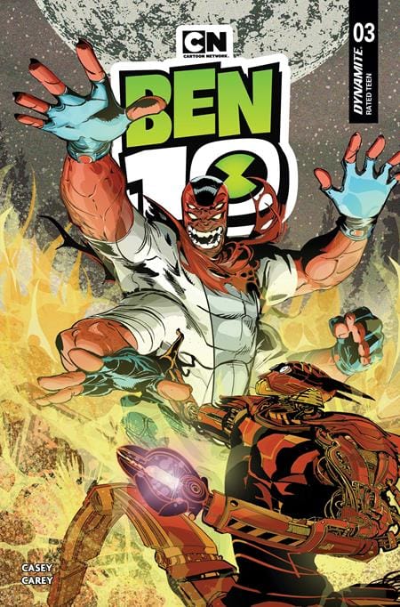 BEN 10 #3 CVR B DUNCAN ROULEAU VAR [SIGNED BY JOE CASEY]