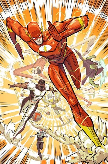 FLASH #35 CVR B RILEY ROSSMO CARD STOCK VAR - Image 2