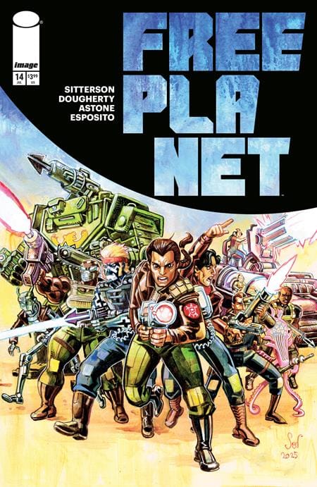 FREE PLANET #14 CVR A JED DOUGHERTY - Image 2