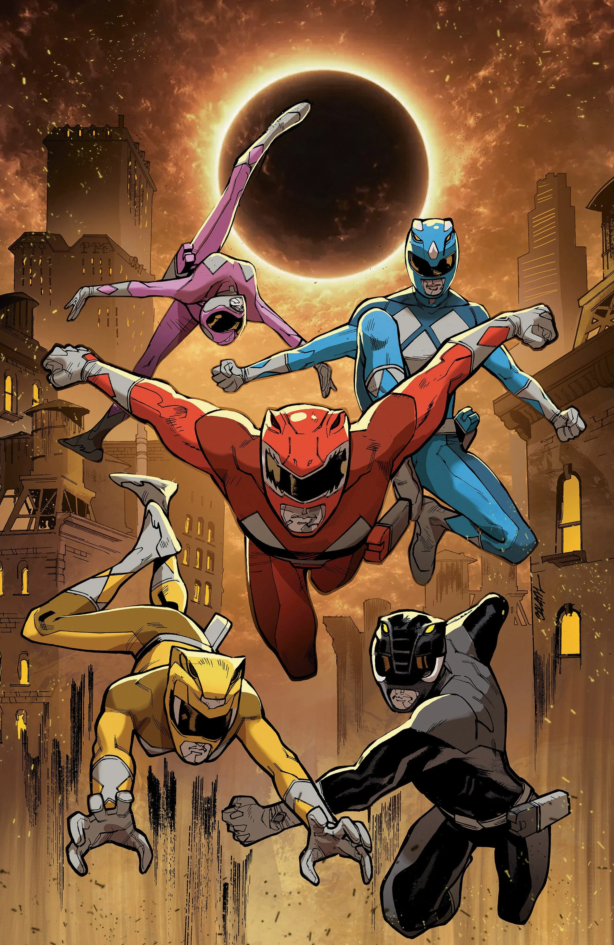 Mighty Morphin Power Rangers (2026) #2 H 1:25 INCV (Full Art, BalÃ¡m)