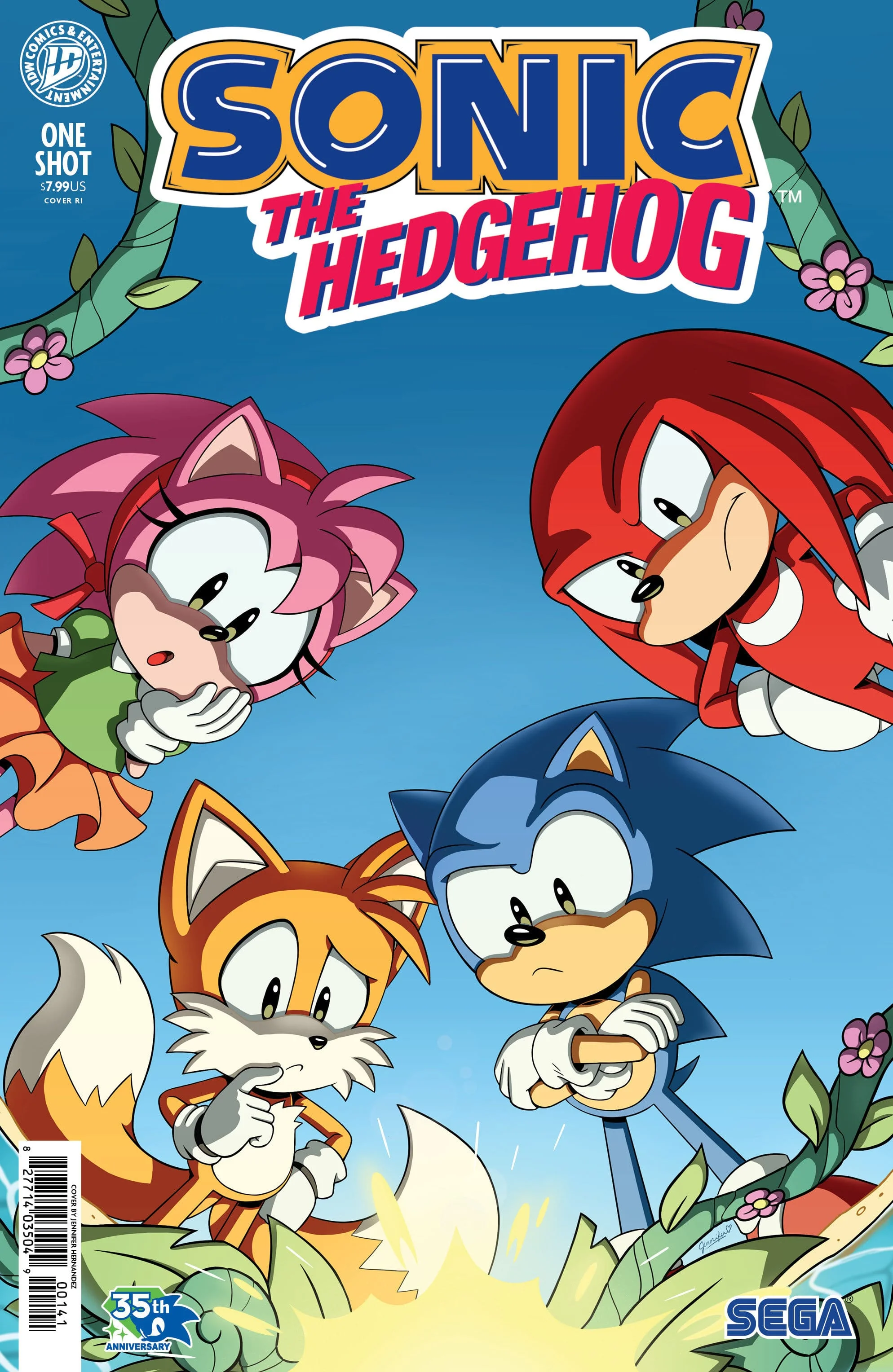 Sonic the Hedgehog: 35th Anniversary Special 1:15 INCV Varian RI (Hernandez)