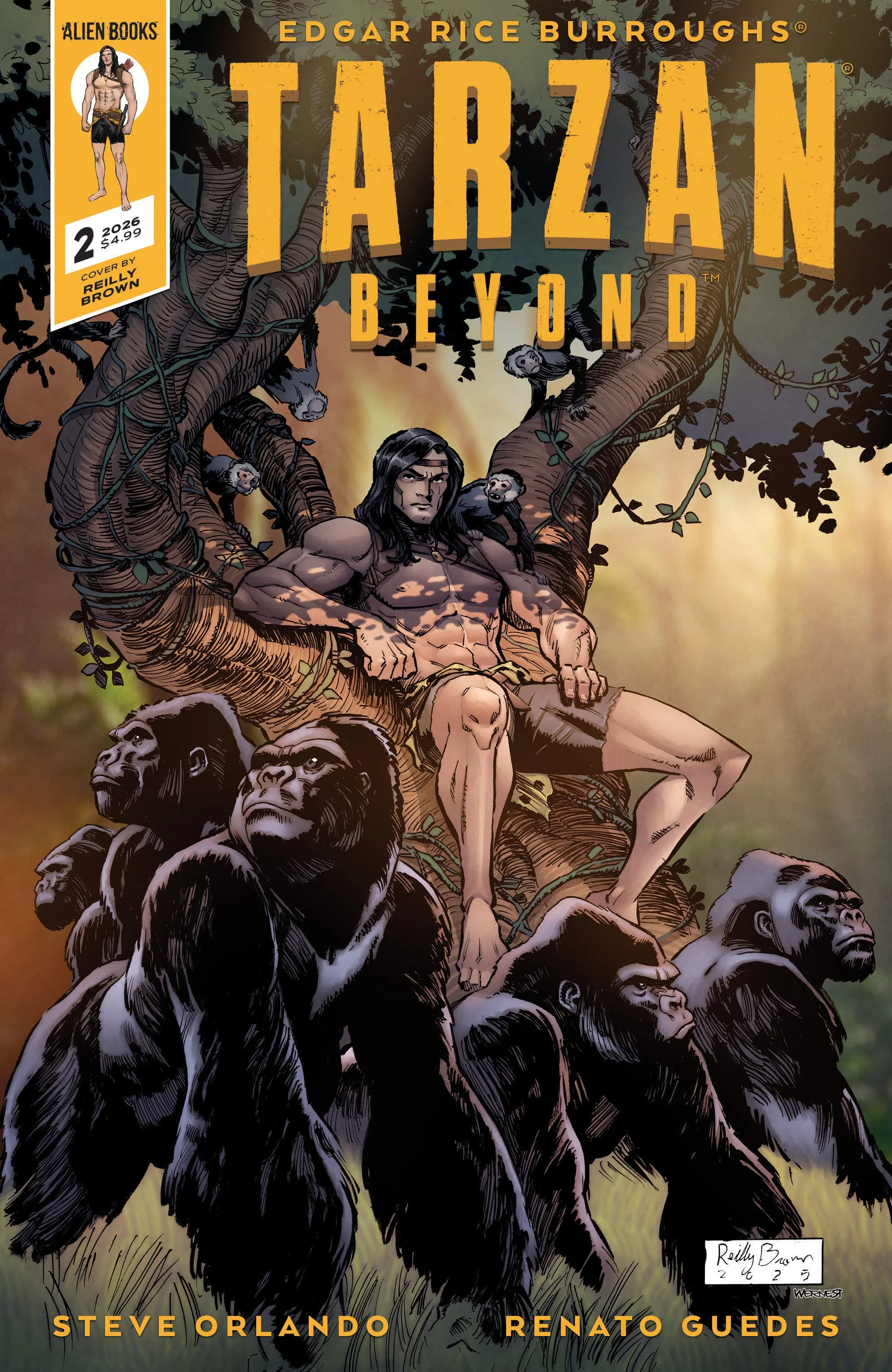 Tarzan Beyond #2 1:10 INCV Varian RI (Brown)