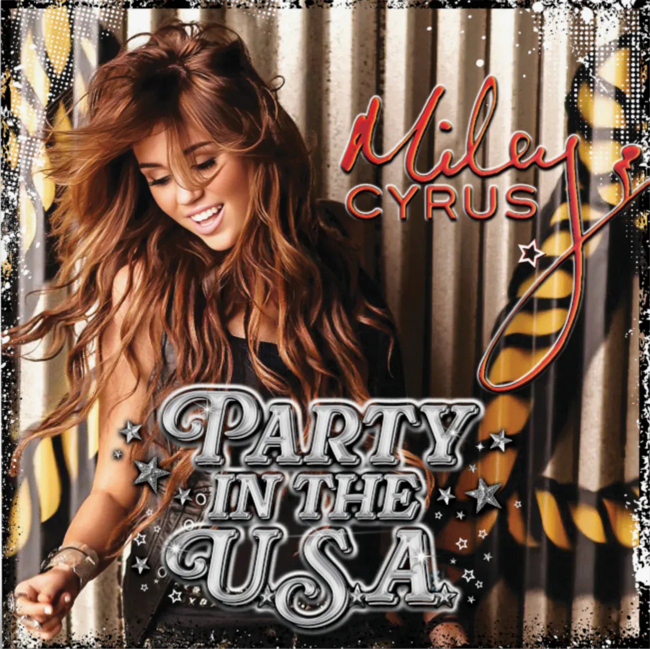 Miley Cyrus - Party In The U.S.A [7" Vinyl] (Clear Vinyl, Glitter)