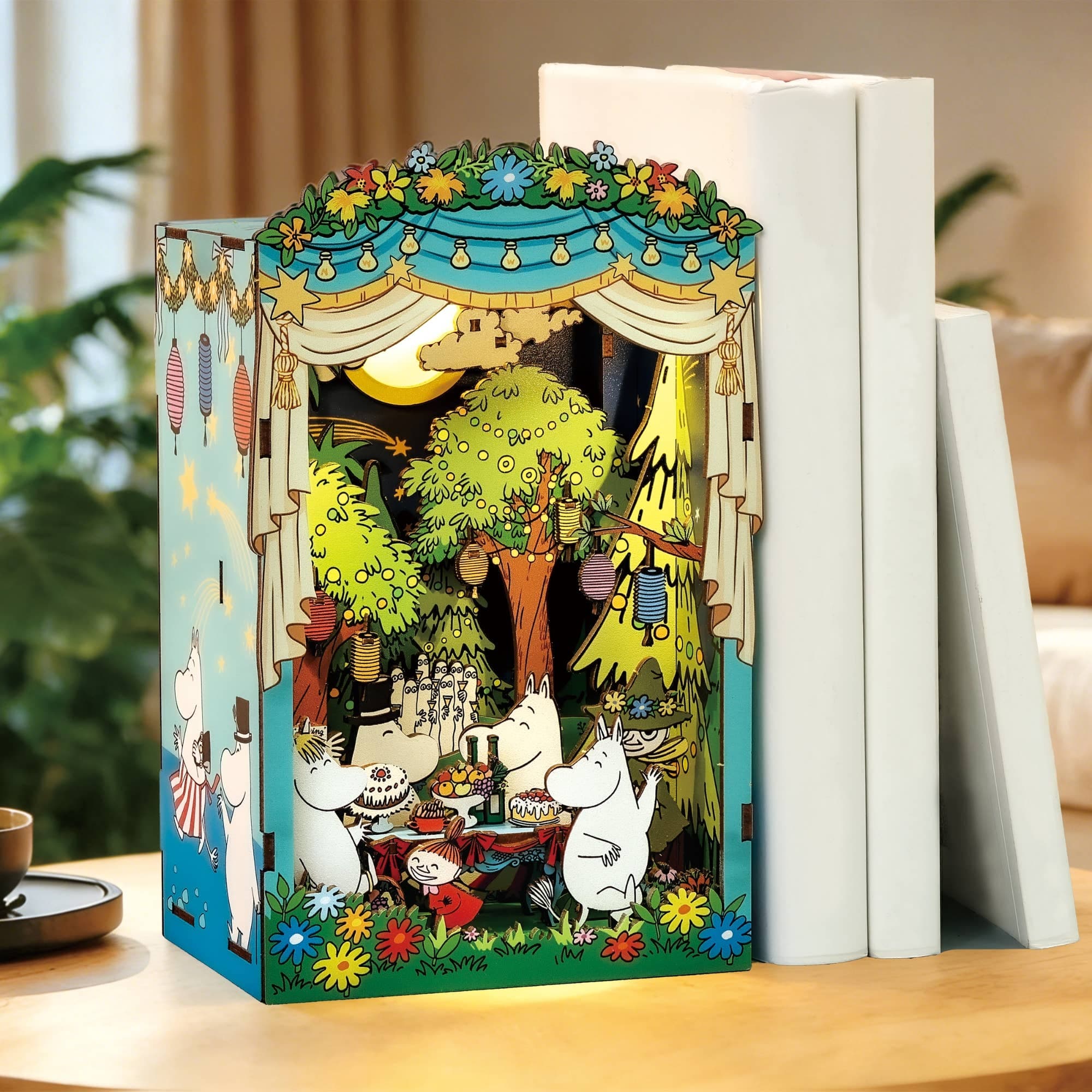 Moomin Moominous Dance Party - DIY Book Nook Kit - Image 6