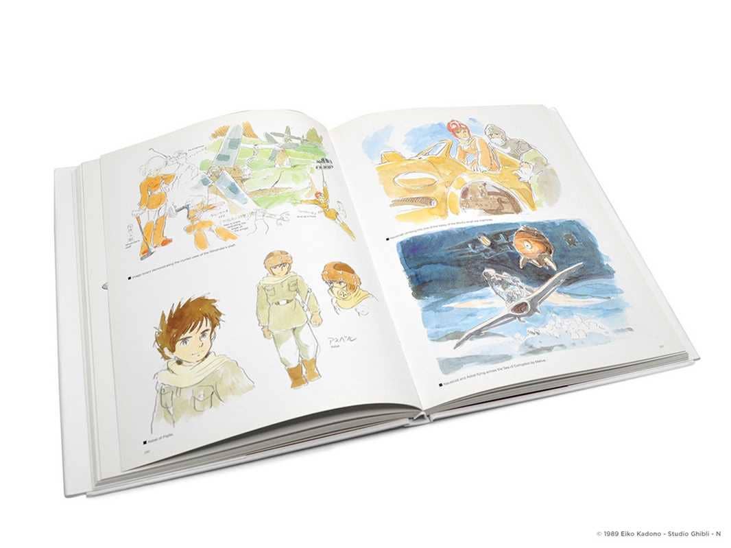 Nausicaä of the Valley of the Wind: Watercolor Impressions Hardcover - Image 3