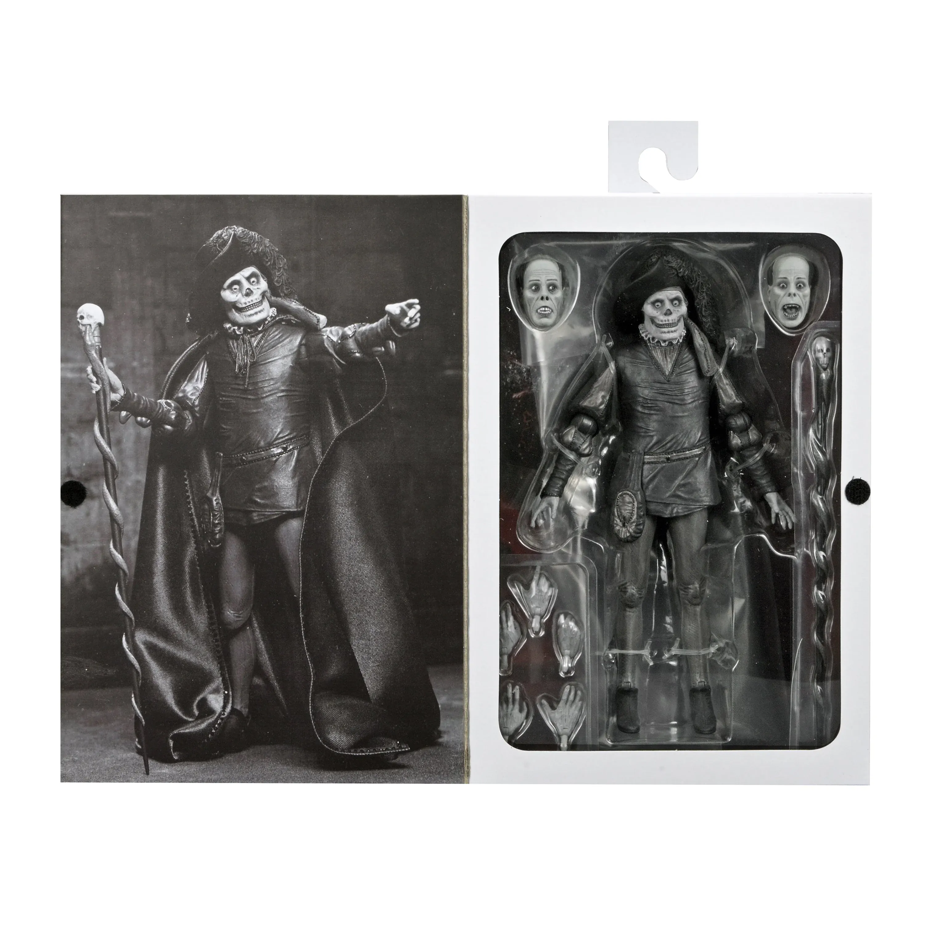 NECA: The Phantom of the Opera (1925) - "Masque of the Red Death" 7" (Black & White)