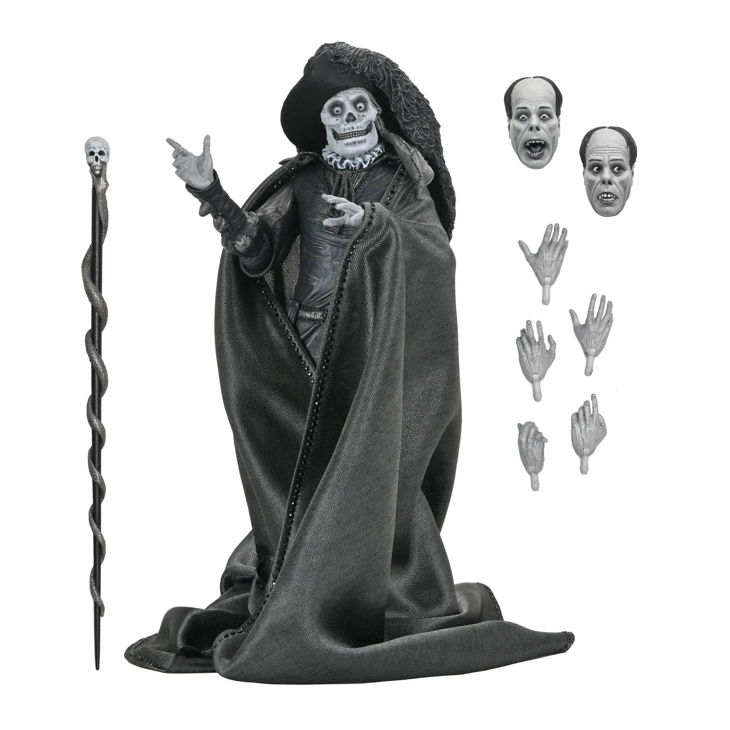 NECA: The Phantom of the Opera (1925) - "Masque of the Red Death" 7" (Black & White) - Image 2