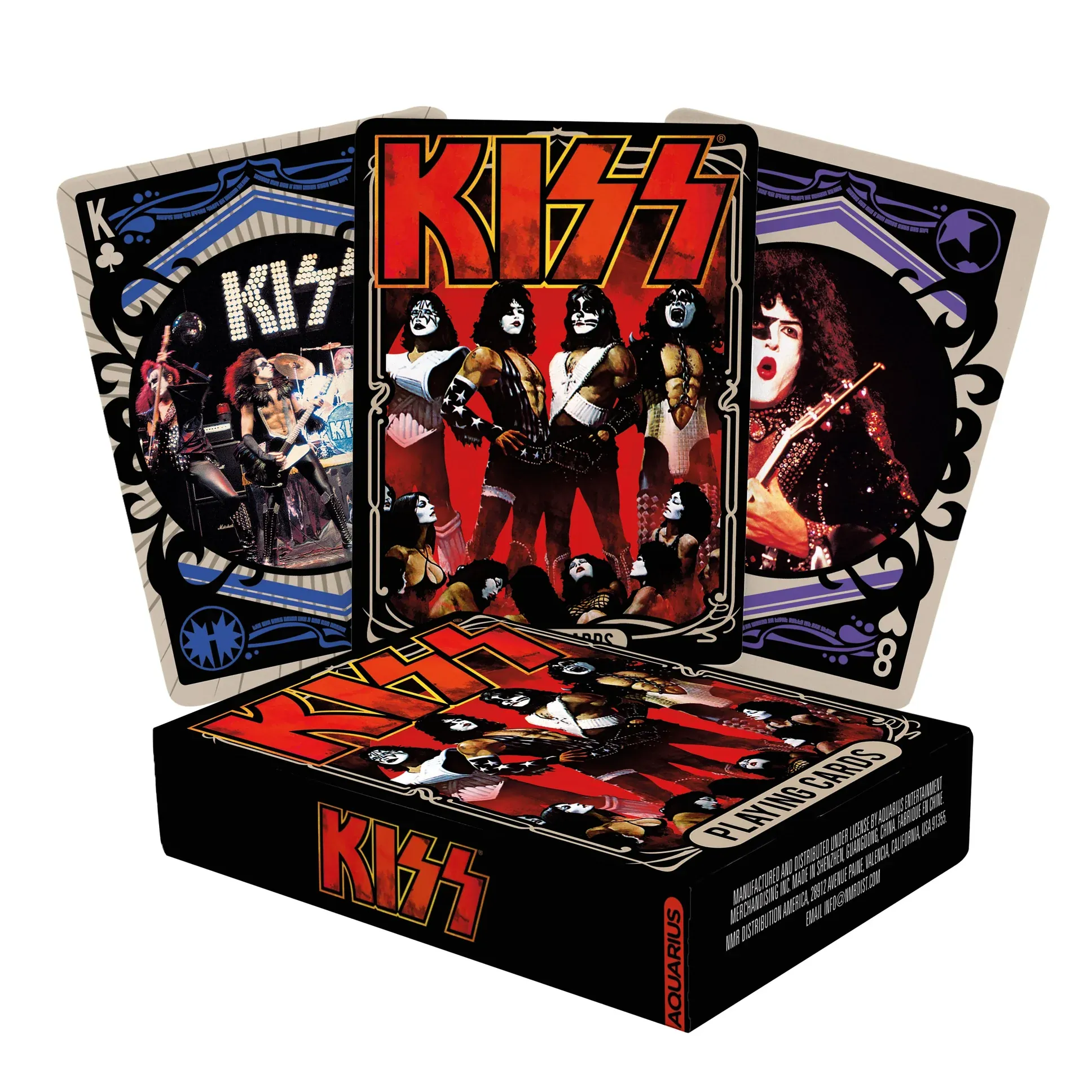 Playing Cards: Kiss Photos