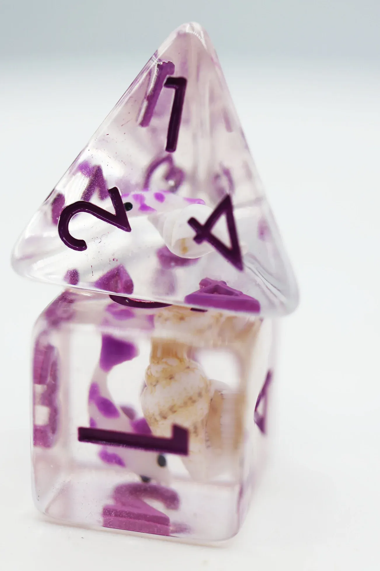Purple Koi RPG Dice Set - Image 3