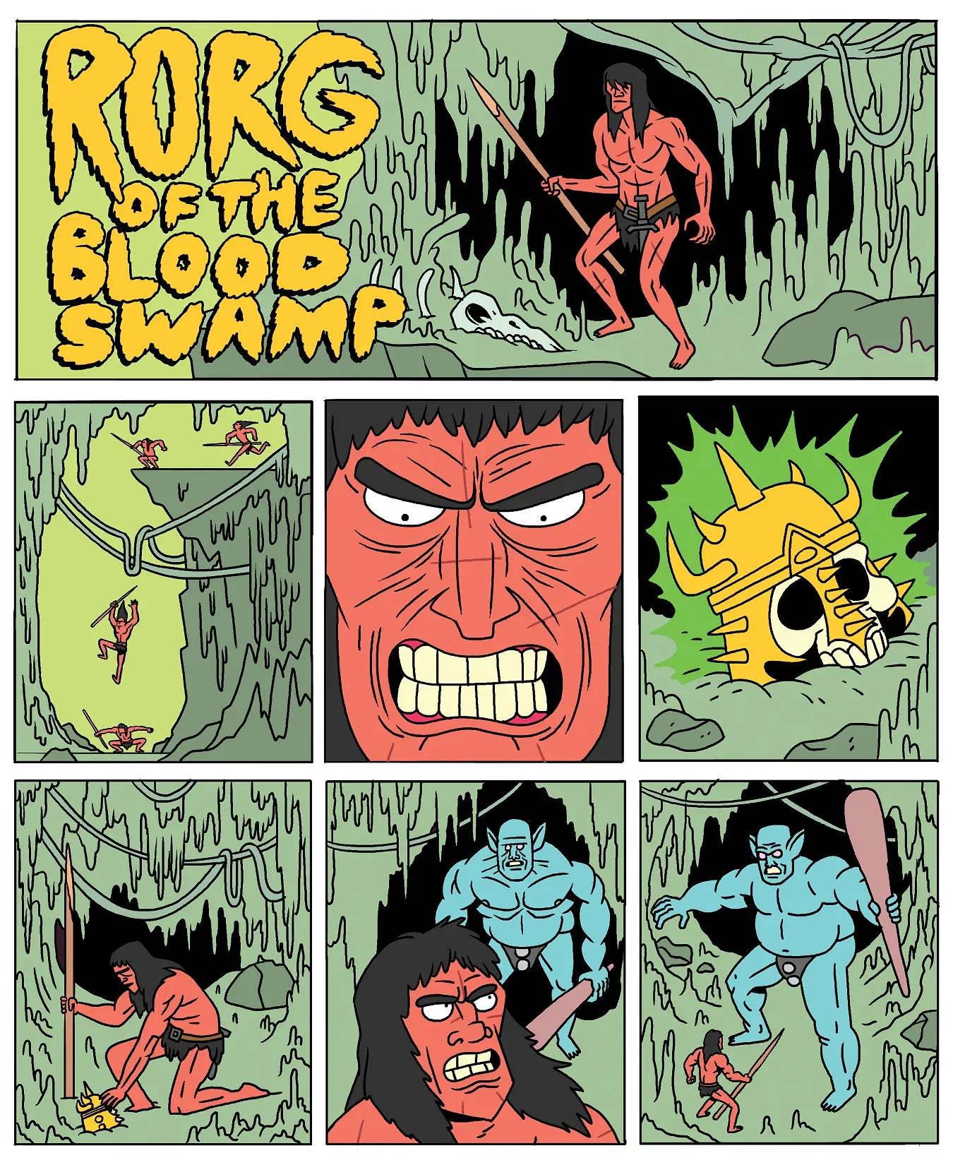 Rorg of the Blood Swamp by Pat Kain - Image 2
