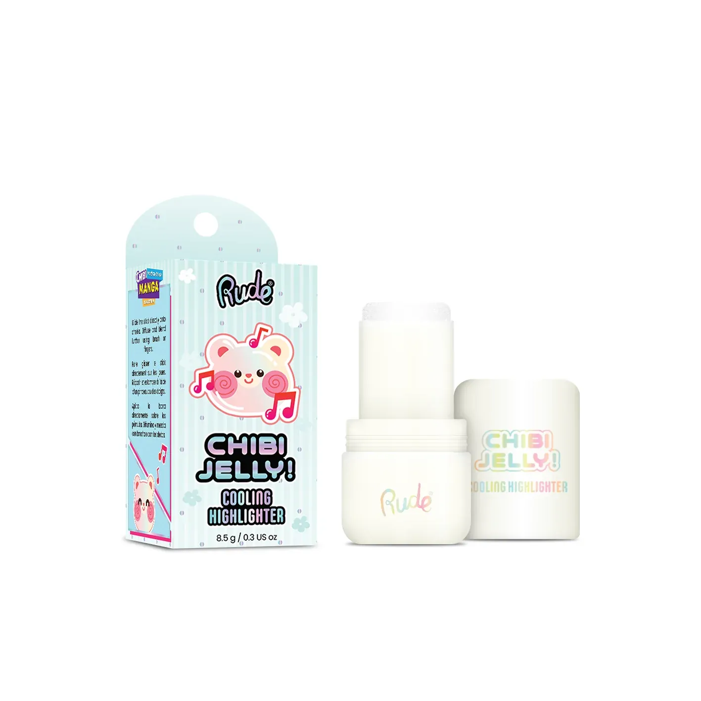 Rude Cosmetics: Chibi Manga Collection - Chibi Jelly! Cooling Highlighter - Image 4