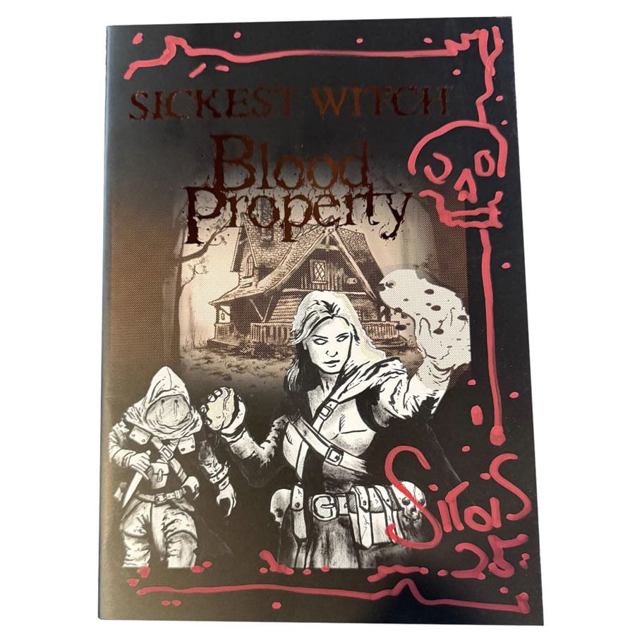 Sickest Witch: Blood Property Adventure Zine