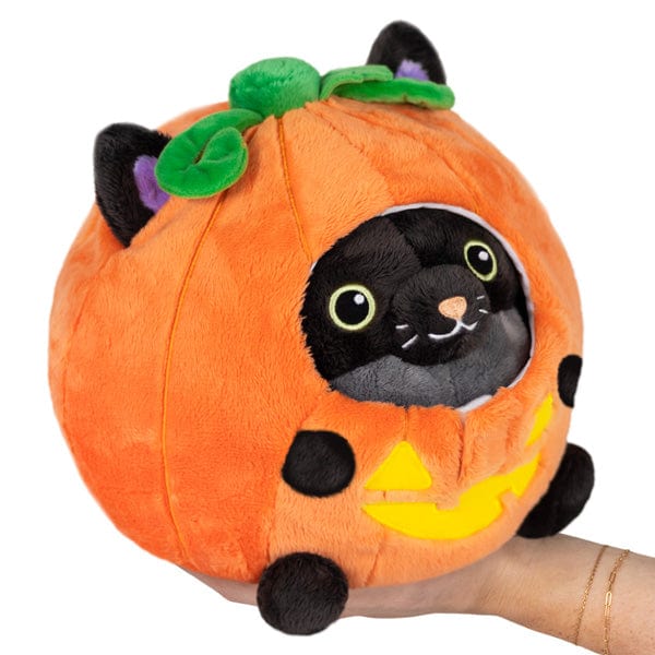 Squishable - Undercover Black Kitty in Pumpkin