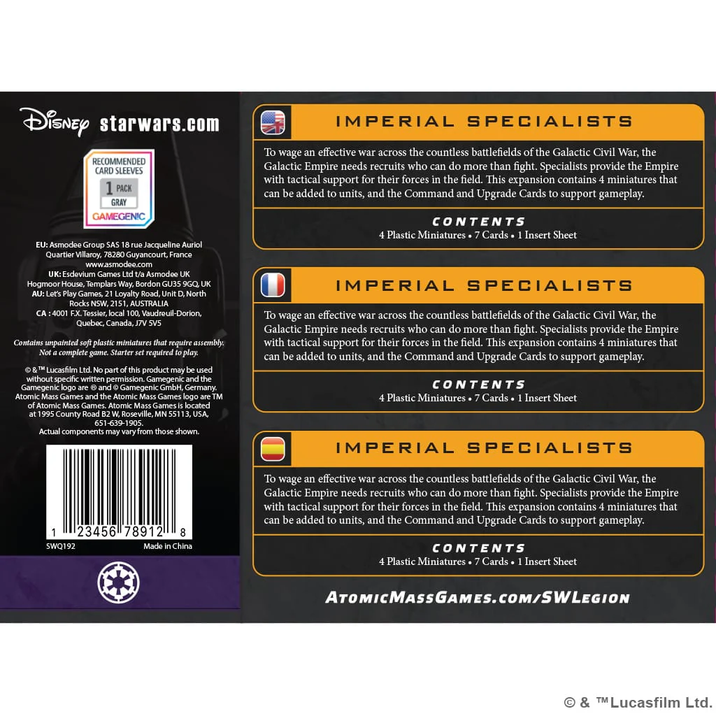 Star Wars: Legion - Imperial Specialists - Image 2
