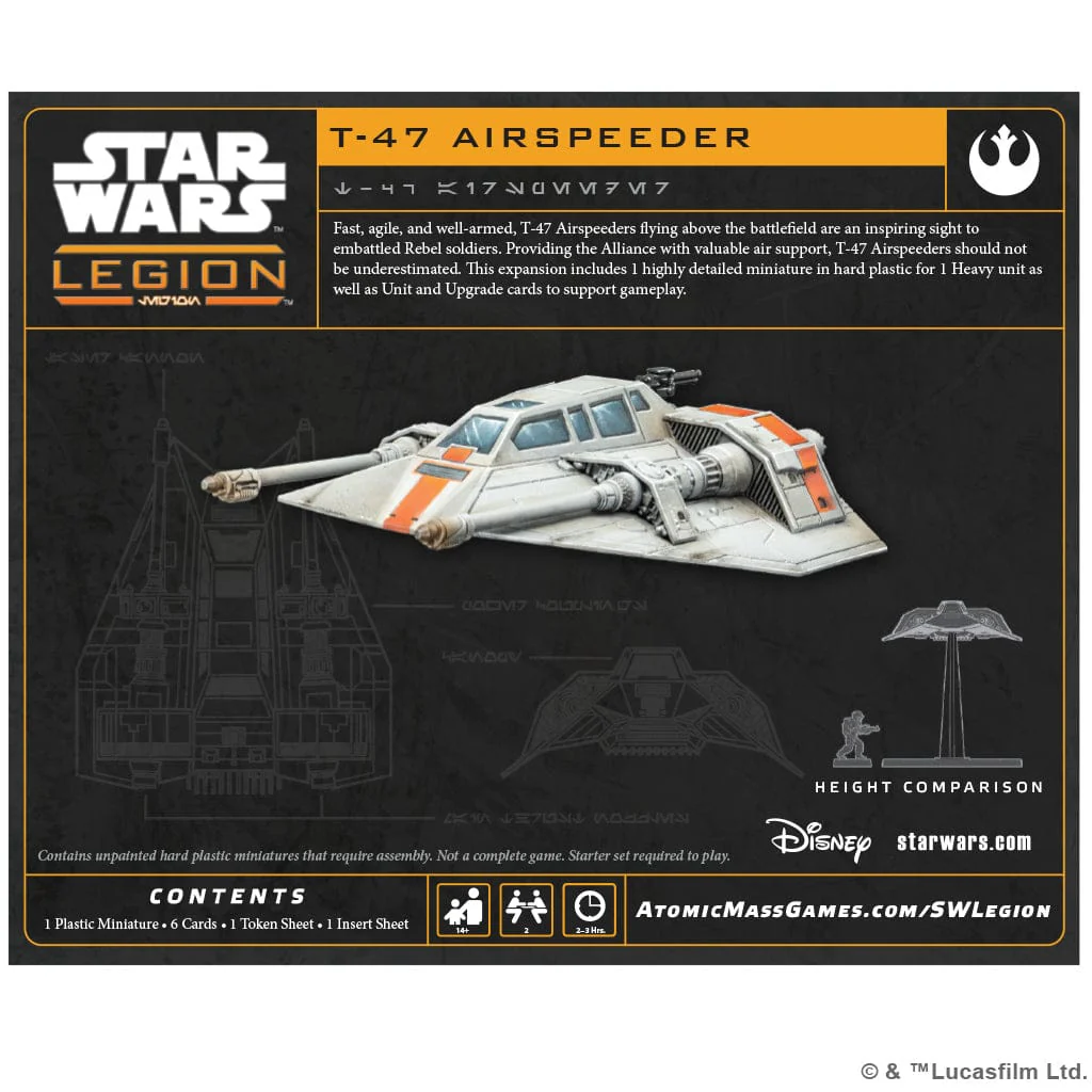 Star Wars: Legion – T-47 Airspeeder - Image 3
