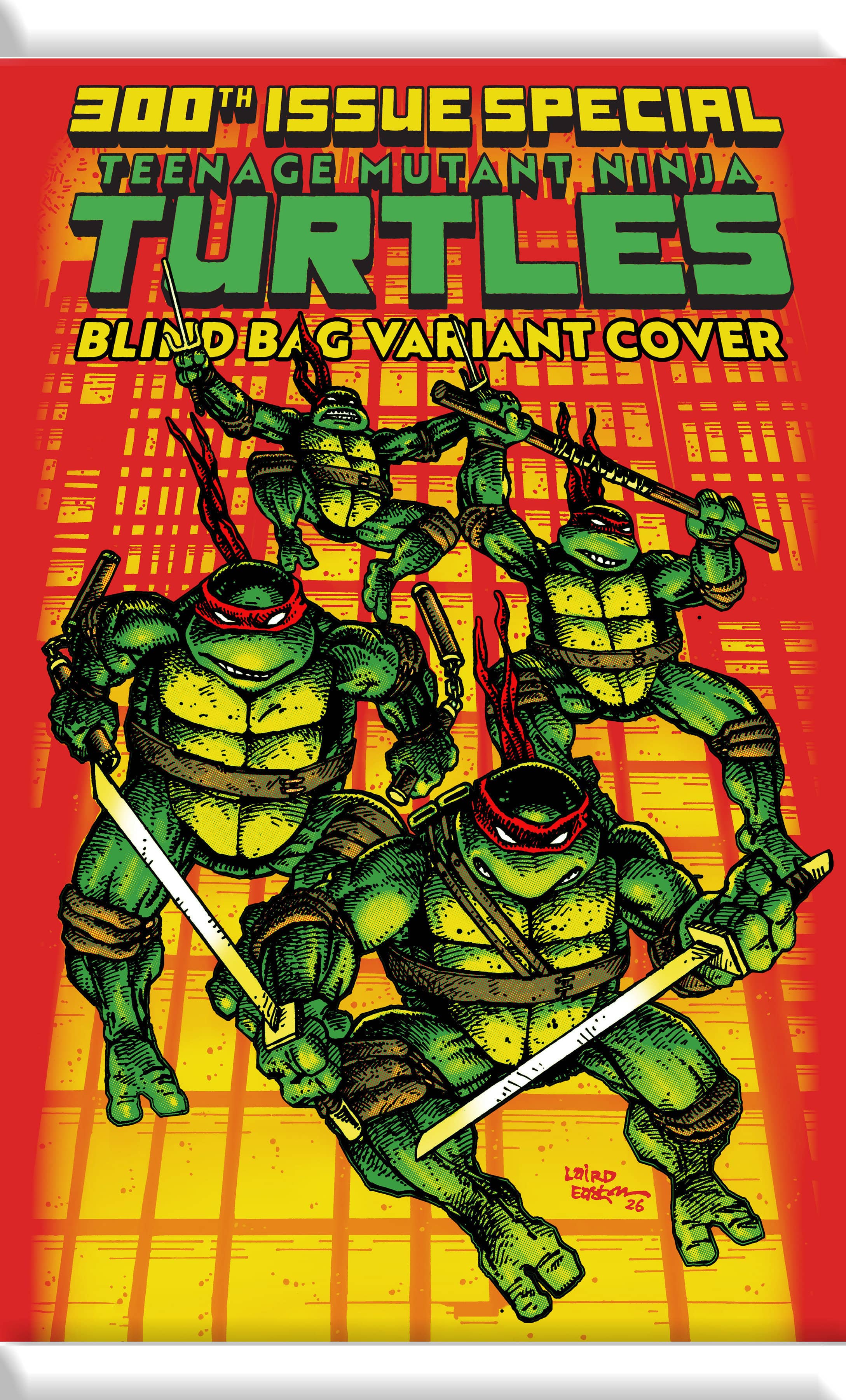 Teenage Mutant Ninja Turtles #20: 300th Issue Special Variant F (Blind Bag) - 10 PACK BUNDLE