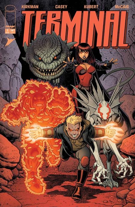TERMINAL #1 CVR D ARTHUR ADAMS & DAVE MCCAIG VAR (MR) [SIGNED BY JOE CASEY]