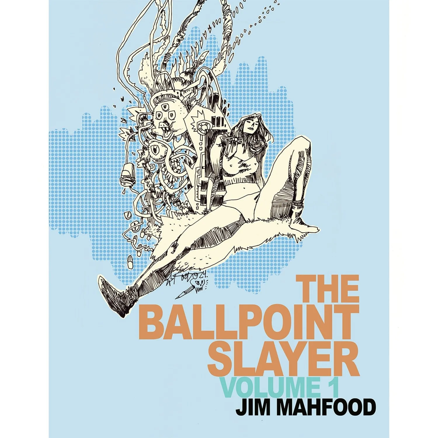 The Ballpoint Slayer Vol. 1 Art Book [SIGNED BY JIM MAHFOOD]