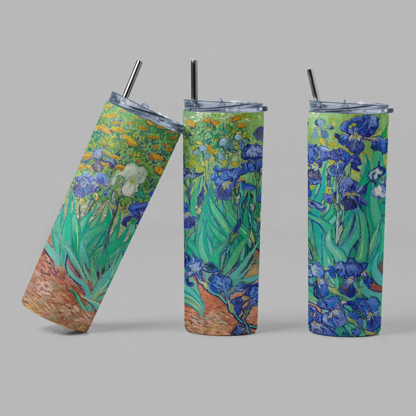 Van Gogh Irises Tumbler