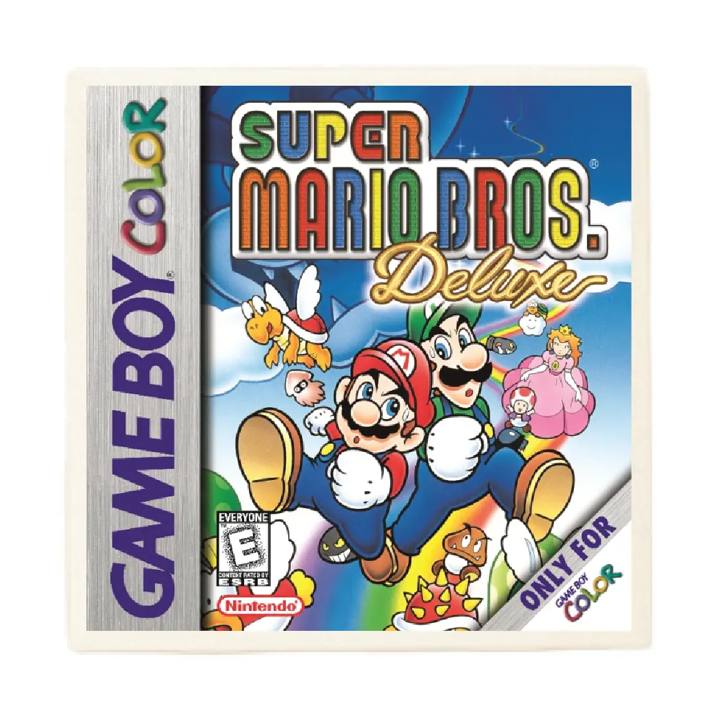 Video Game Coaster: Super Mario Bros Deluxe Game Boy