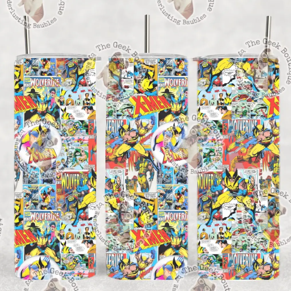 X-Men Collage Tumbler